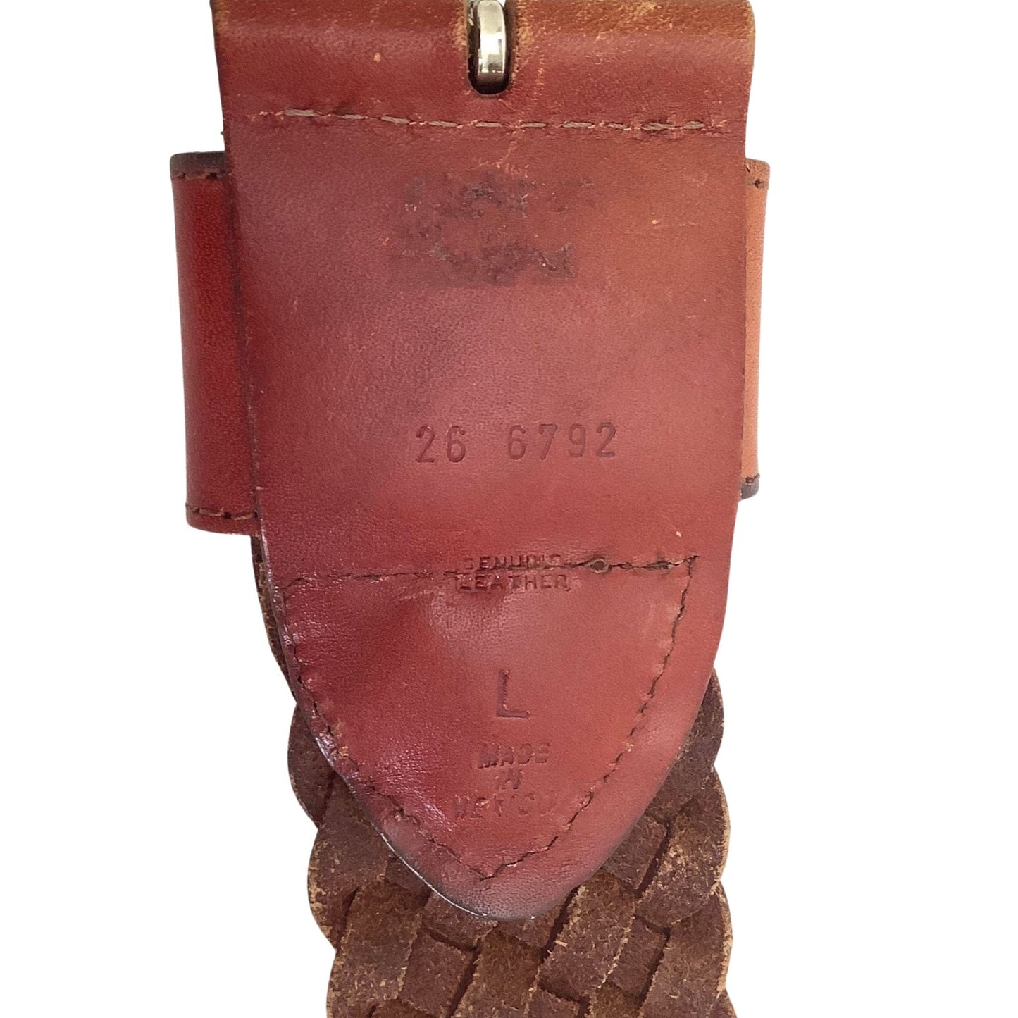 Vintage Western Red Belt