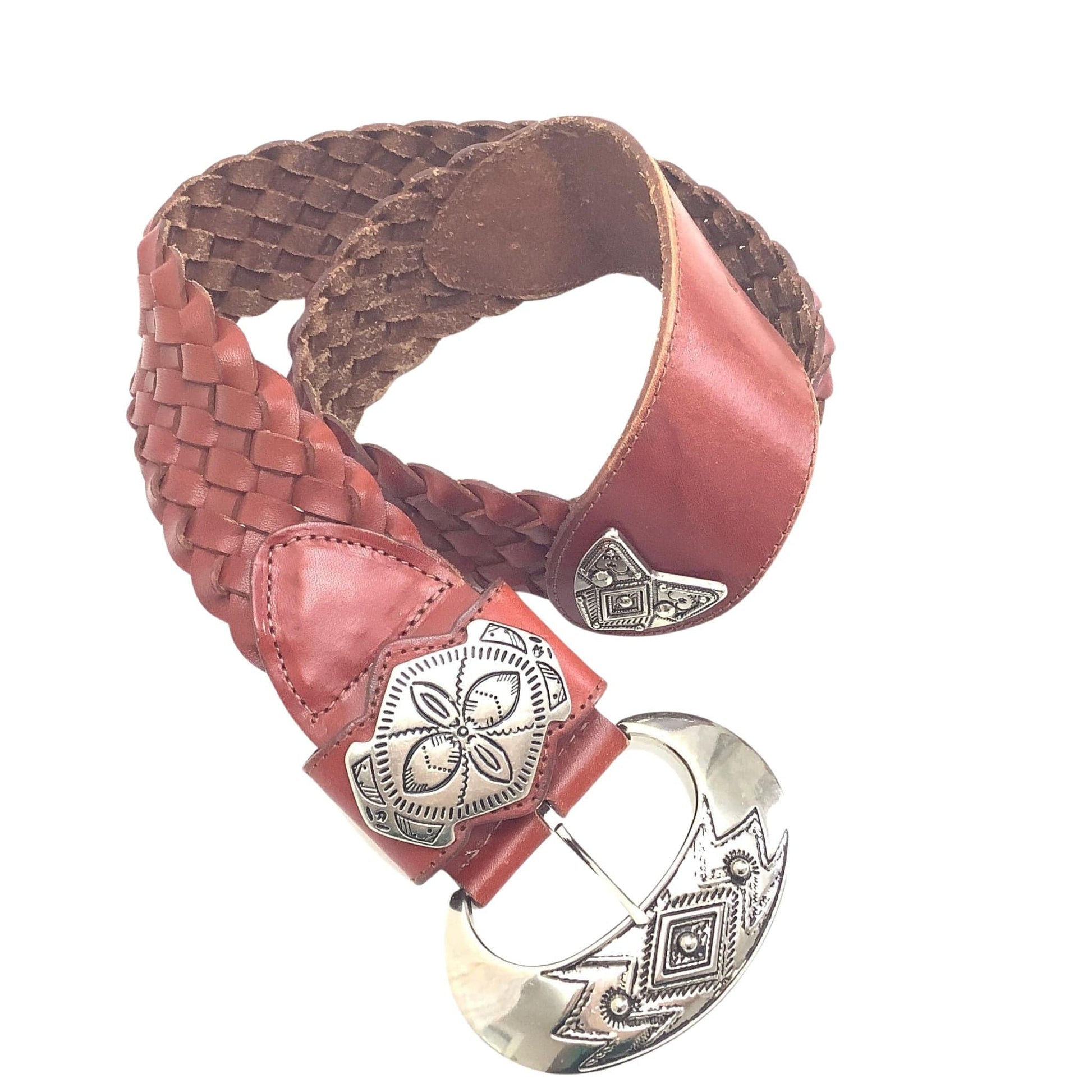 Vintage Western Red Belt