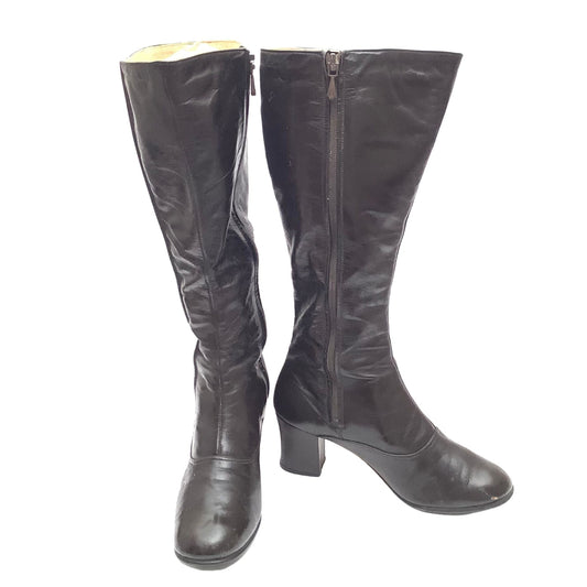 Vintage Wide Calf Boots