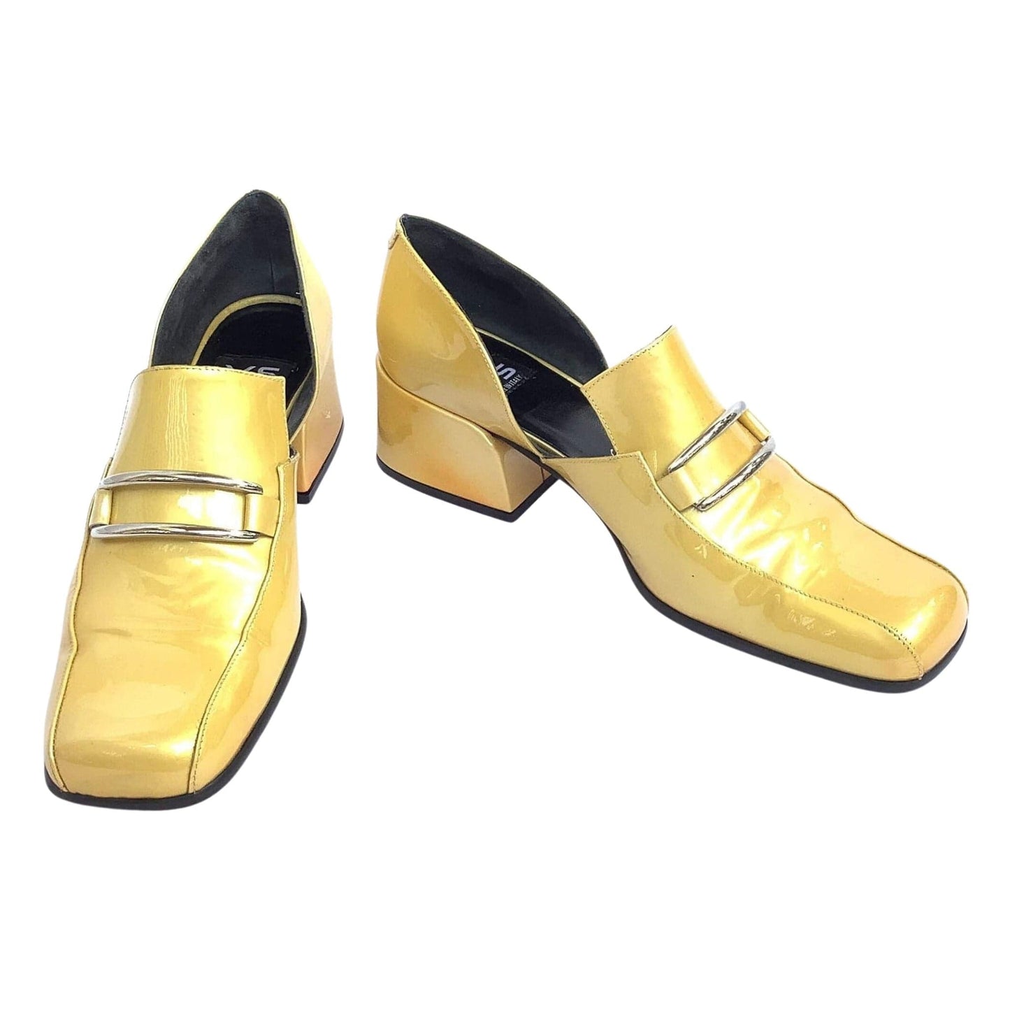 Vintage Yellow Funky Loafers 8.5 / Yellow / Vintage 1980s