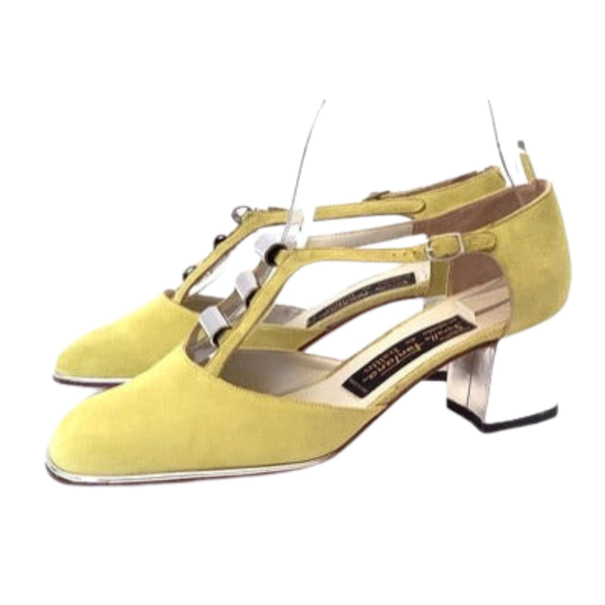 Vintage Yellow Heels