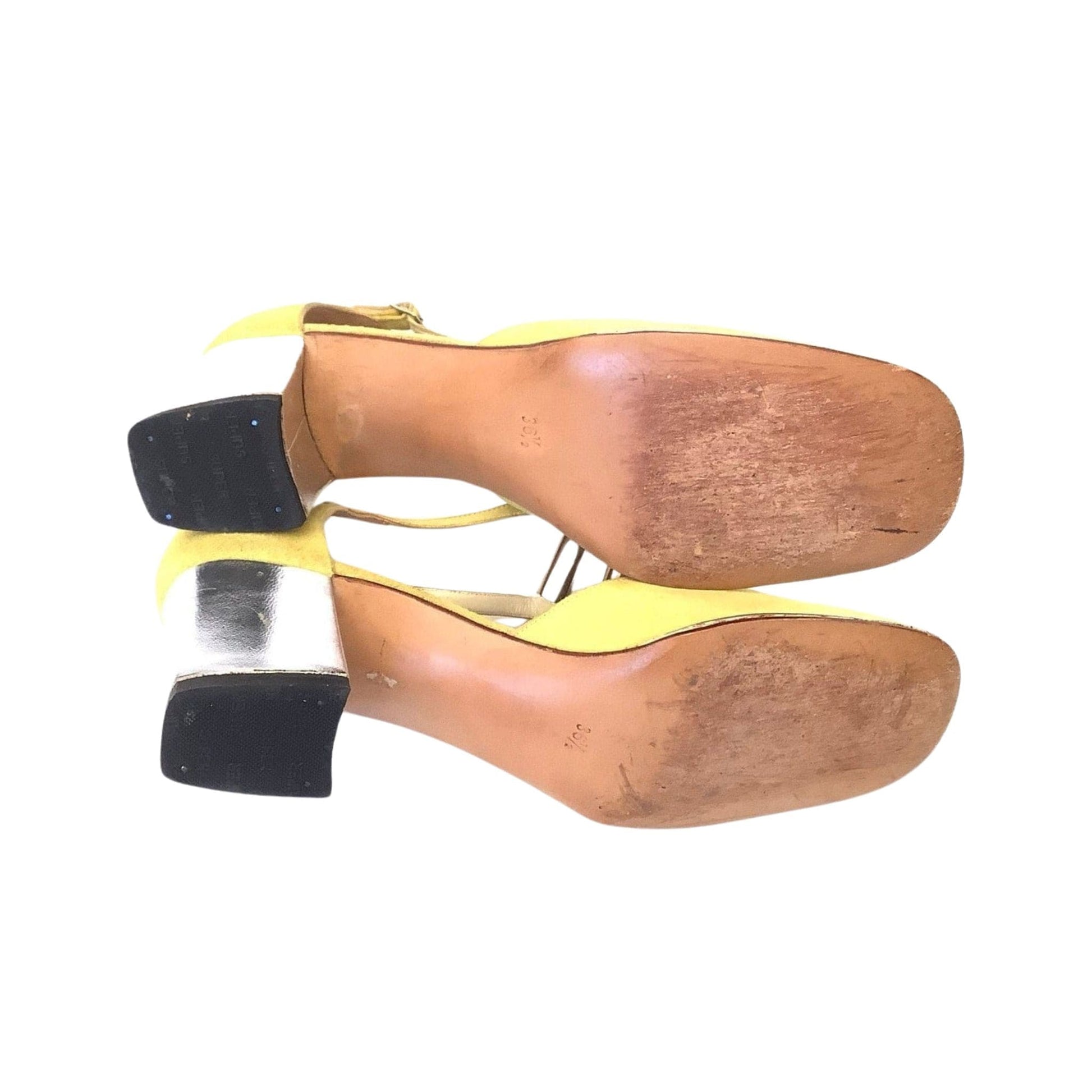 Vintage Yellow Heels