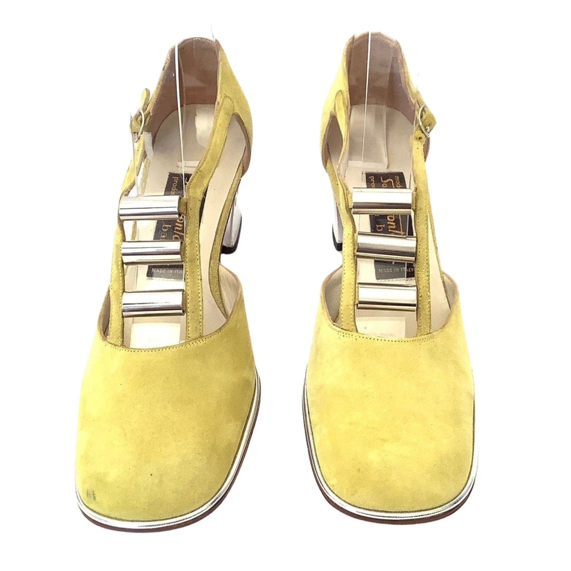 Vintage Yellow Heels