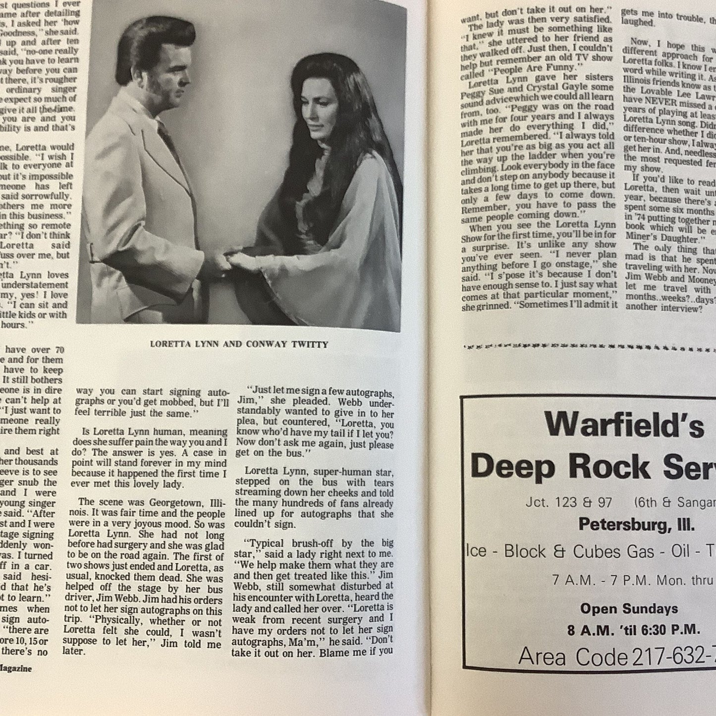 VTG Country Music Magazines Multi / Paper / Vintage 1970s
