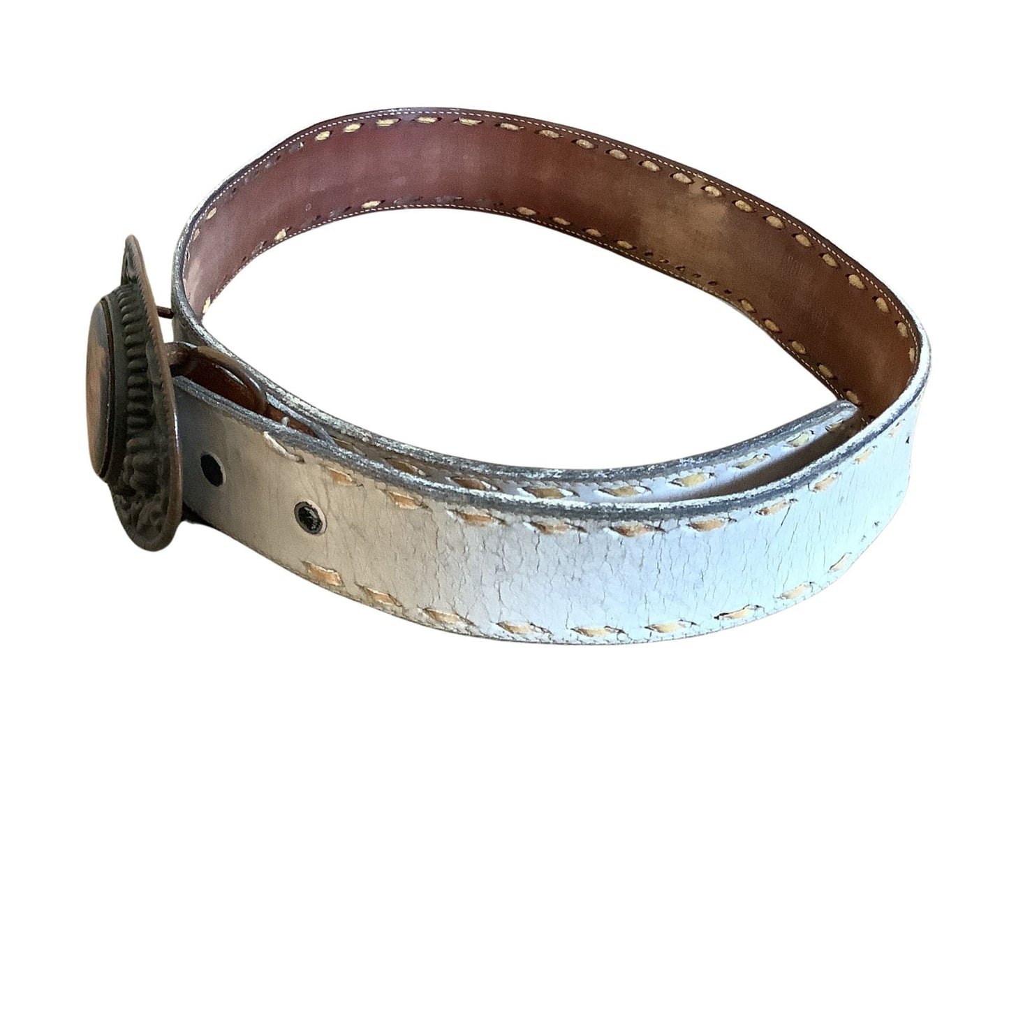 Western 1980s Belt Buckle