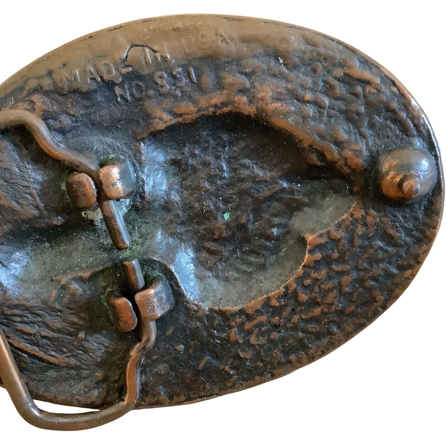 Western 1980s Belt Buckle