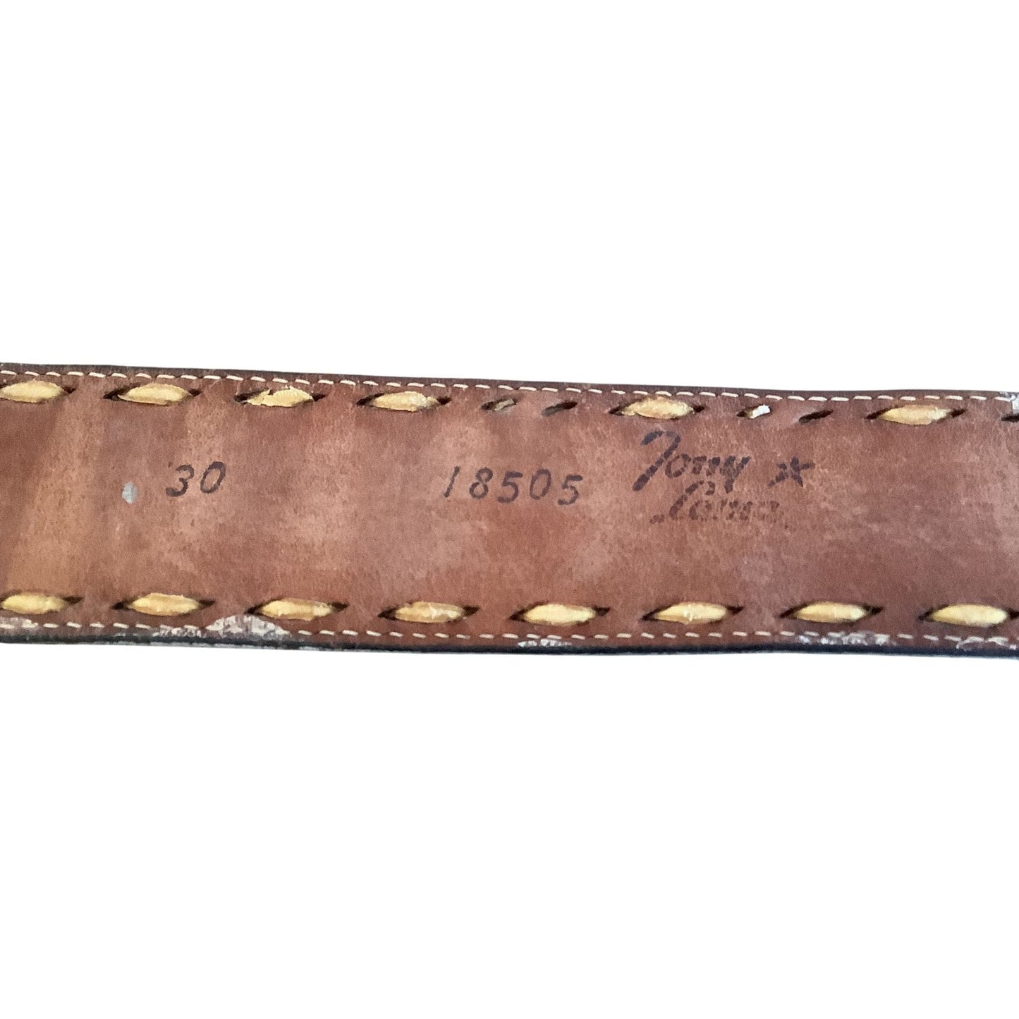 Western 1980s Belt Buckle