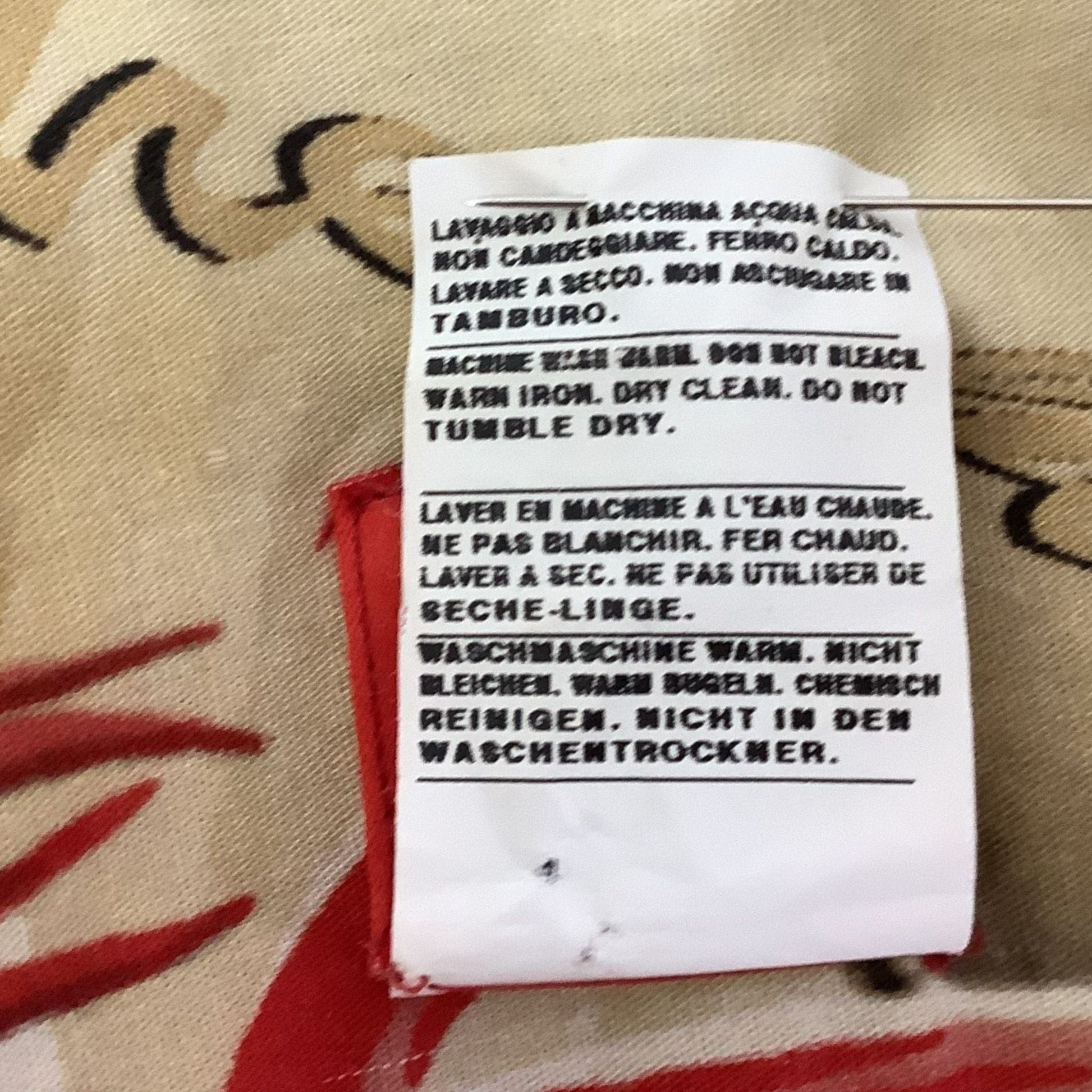 Bain Douche Western Shirt Cactus Theme-care label