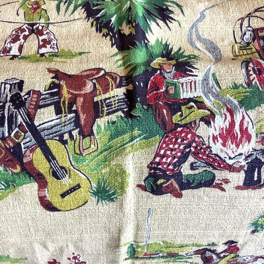 Western Barkcloth Sample
