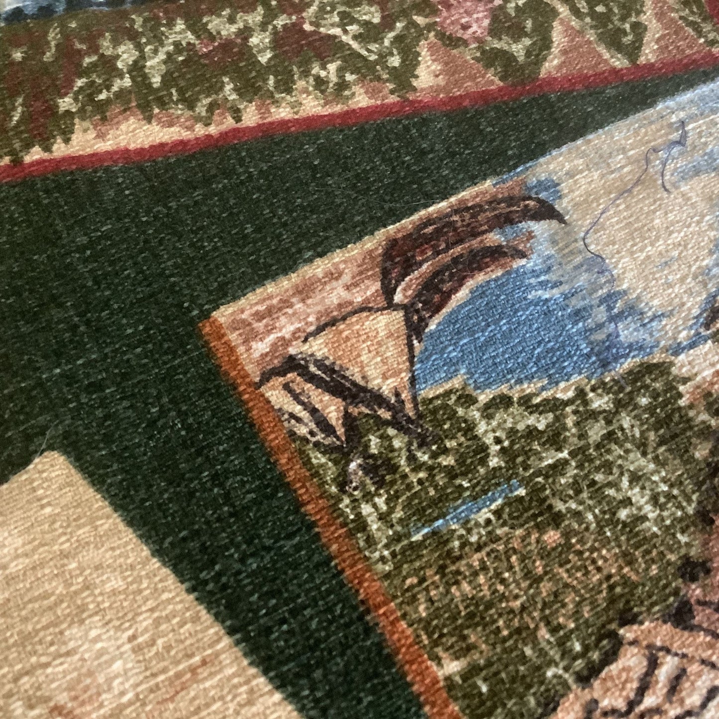 Western Bloomcraft Barkcloth