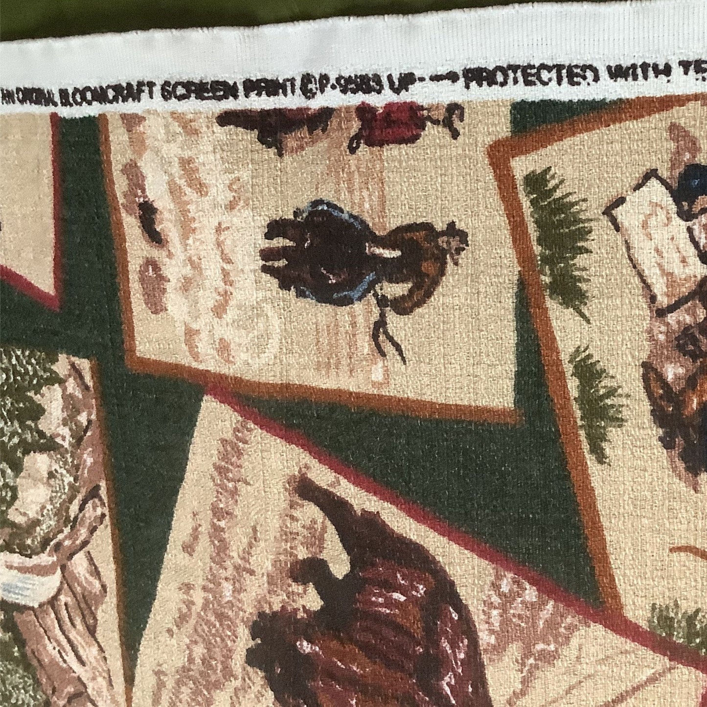 Western Bloomcraft Barkcloth