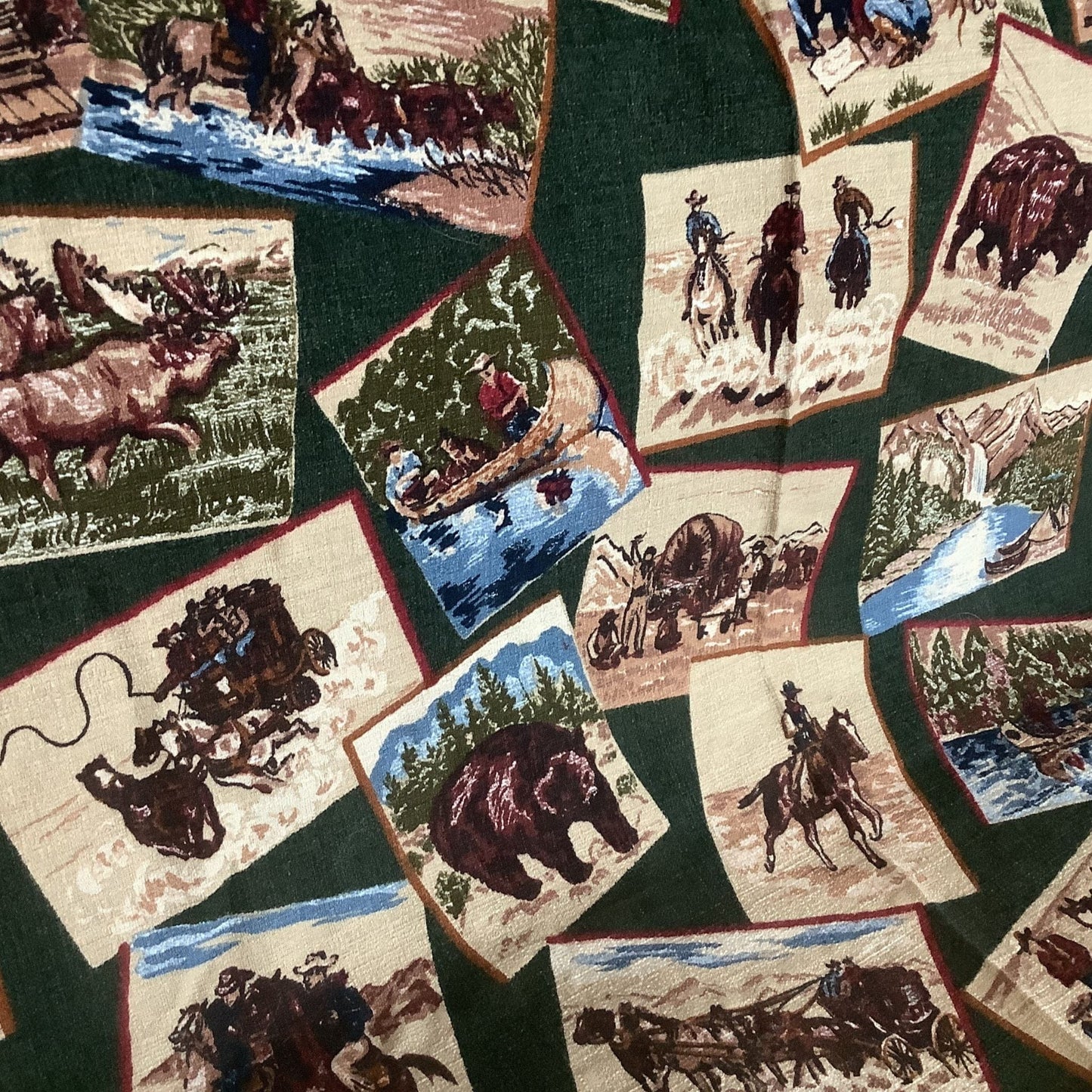 Western Bloomcraft Barkcloth