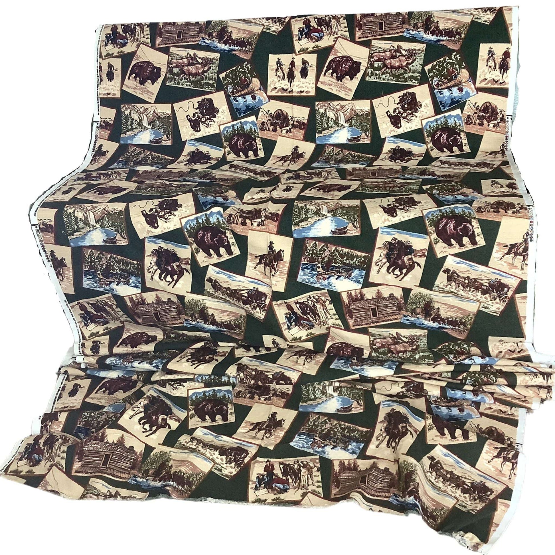 Western Bloomcraft Barkcloth