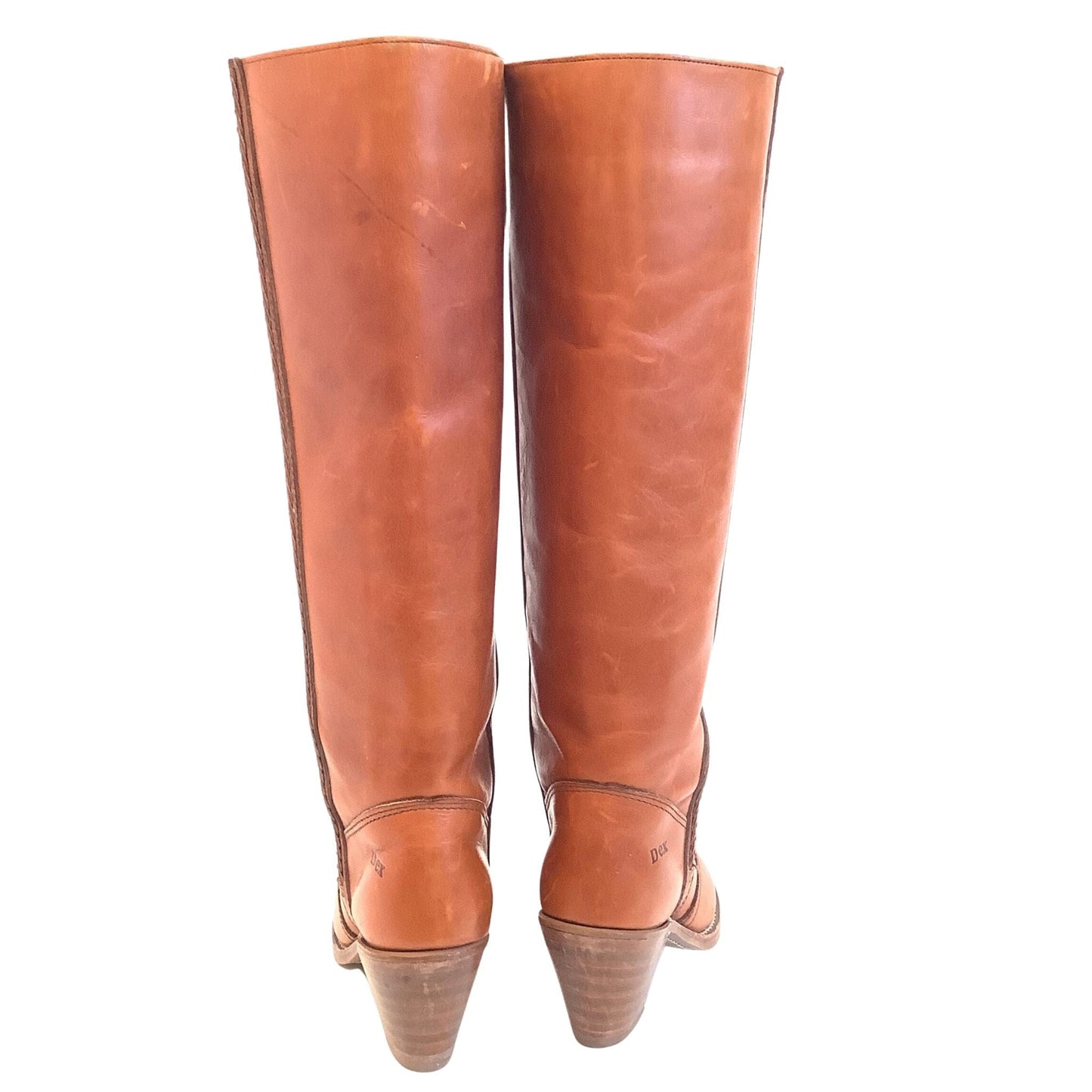 Western Boots Tan Leather