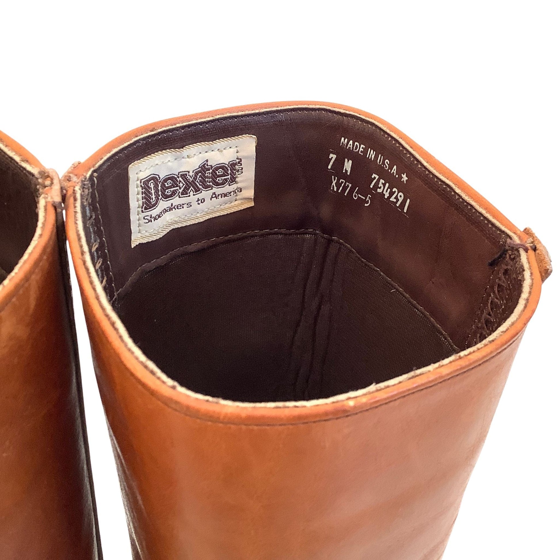 Western Boots Tan Leather