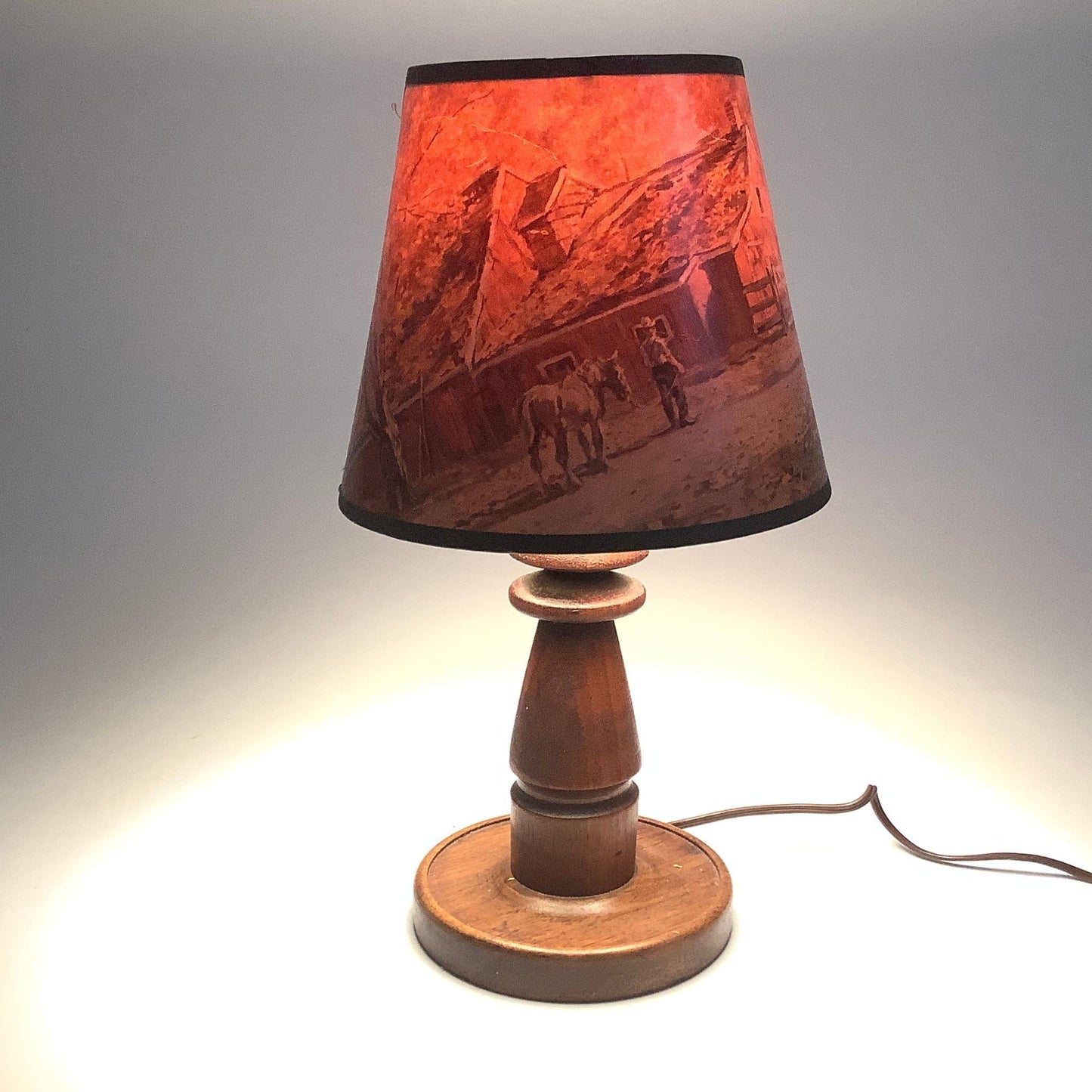 Western Cowboy Lamp