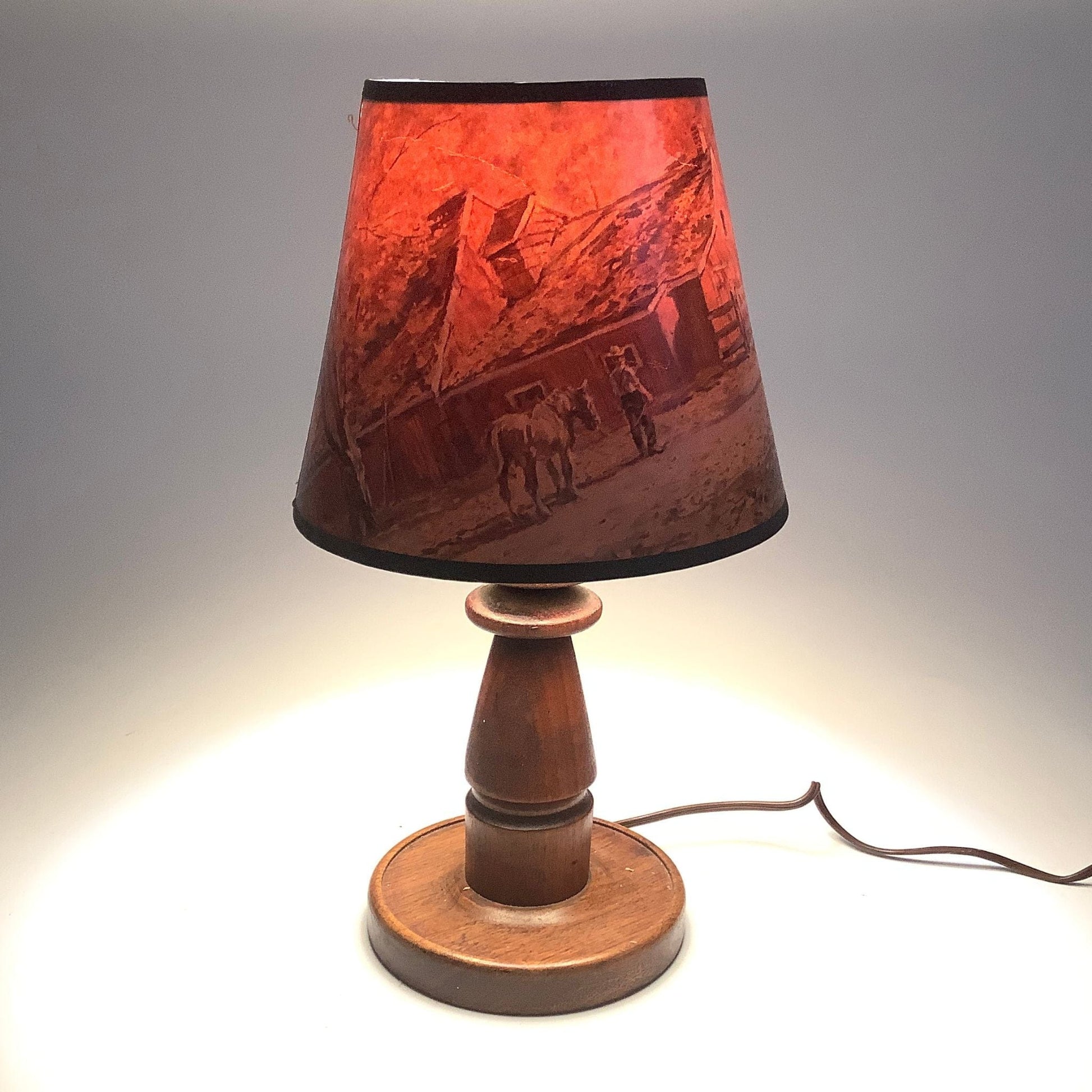 Western Cowboy Lamp