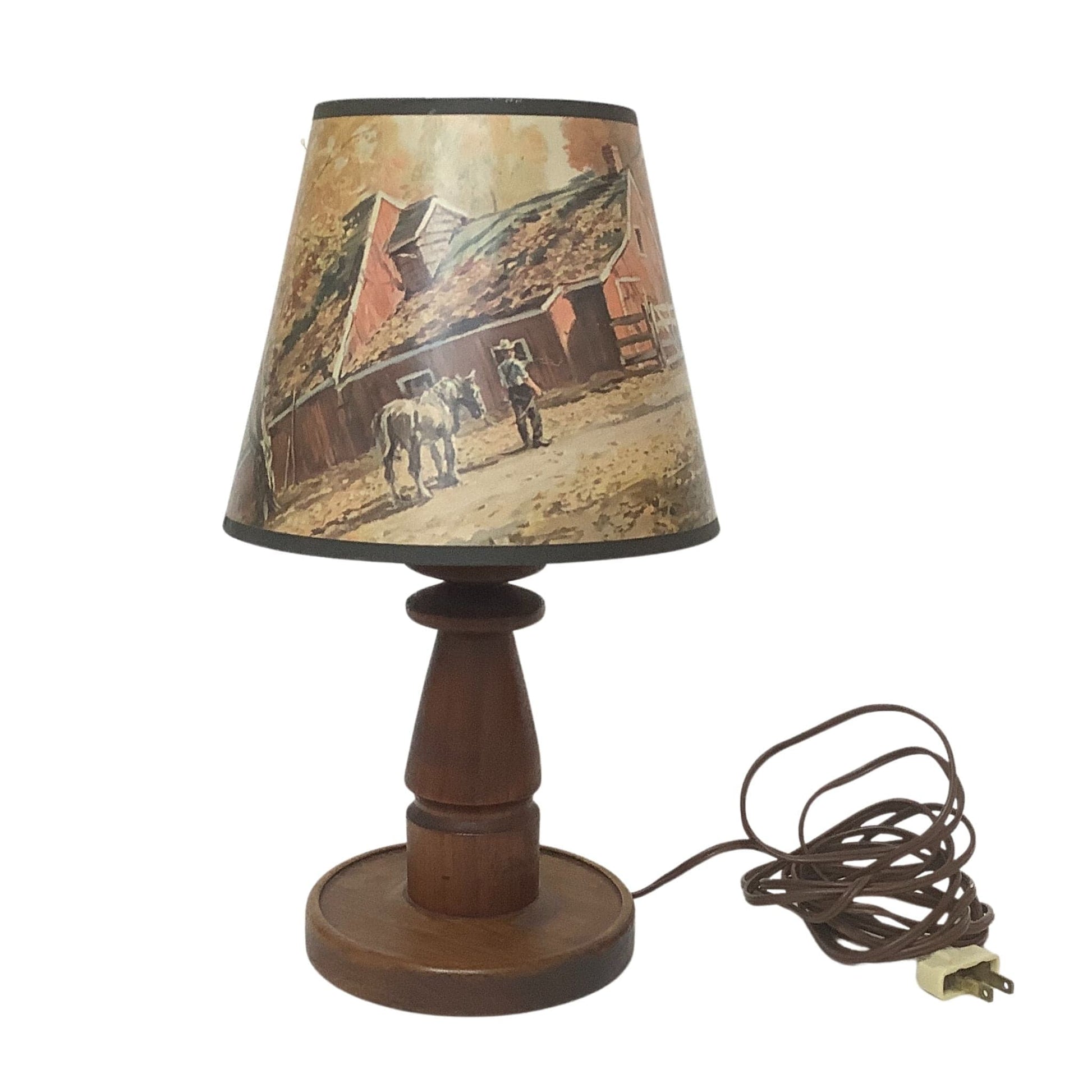 Western Cowboy Lamp