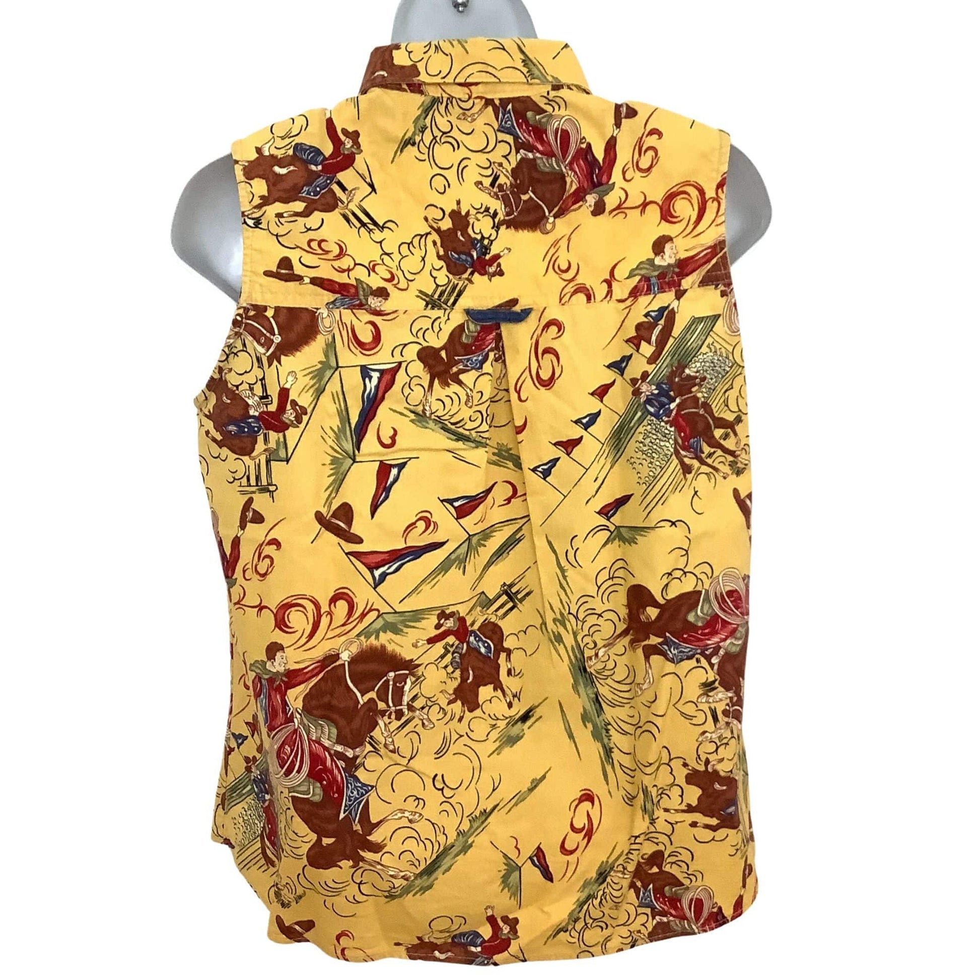 Western Sleeveless Blouse - Panhandle Slim Ranchwear