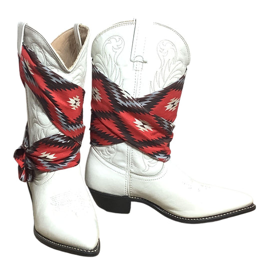White Rodeo Boots