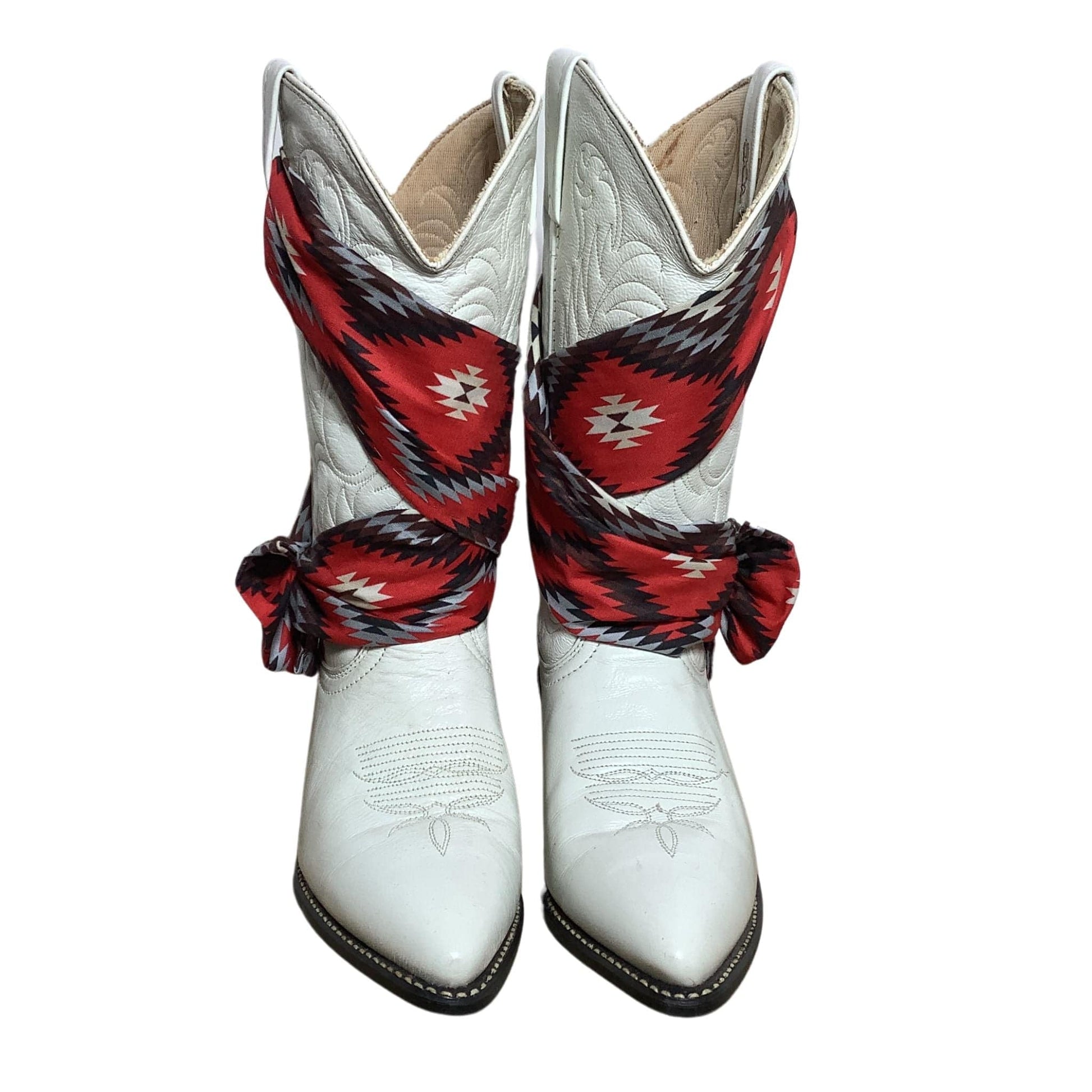 White Rodeo Boots