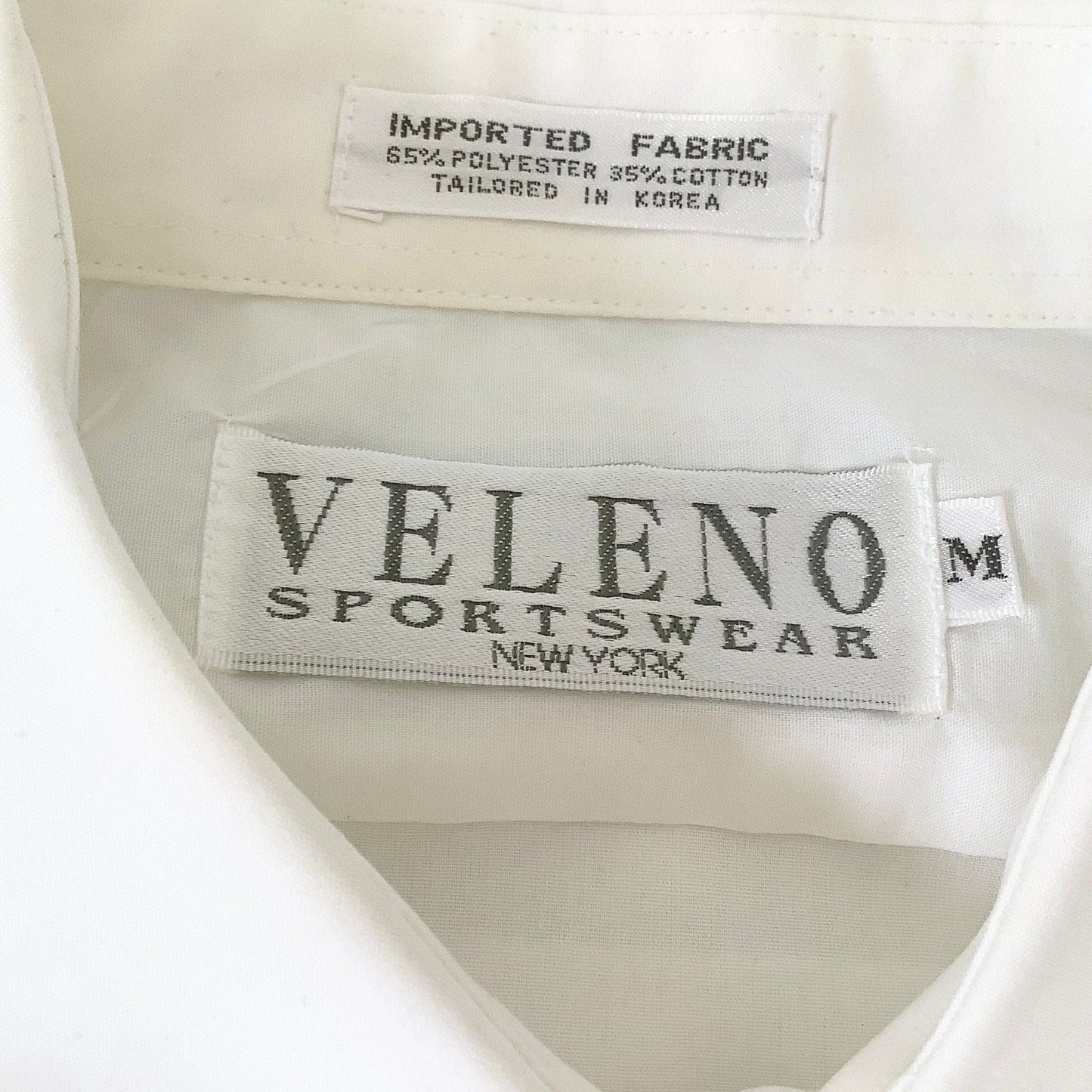 1980s Baroque White Ruffle Blouse with Gold Tassel Details