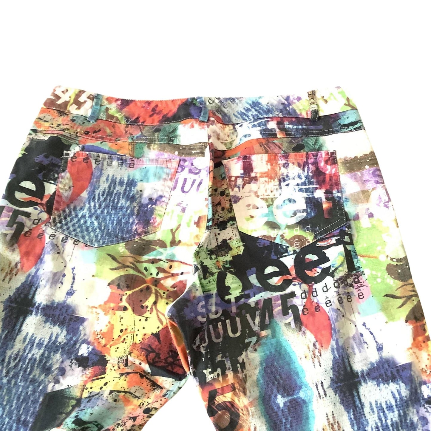 Woman Brand Graffiti Jeans