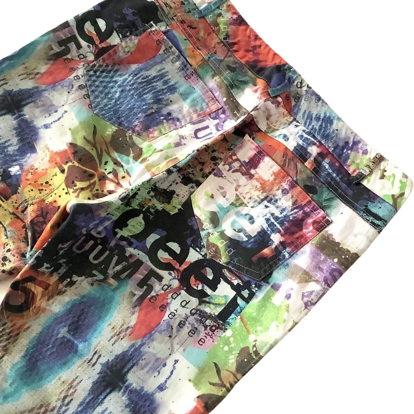 Woman Brand Graffiti Jeans