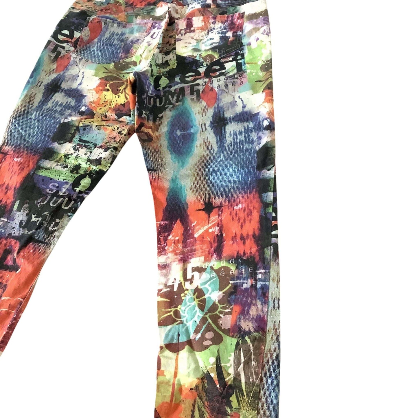 Woman Brand Graffiti Jeans