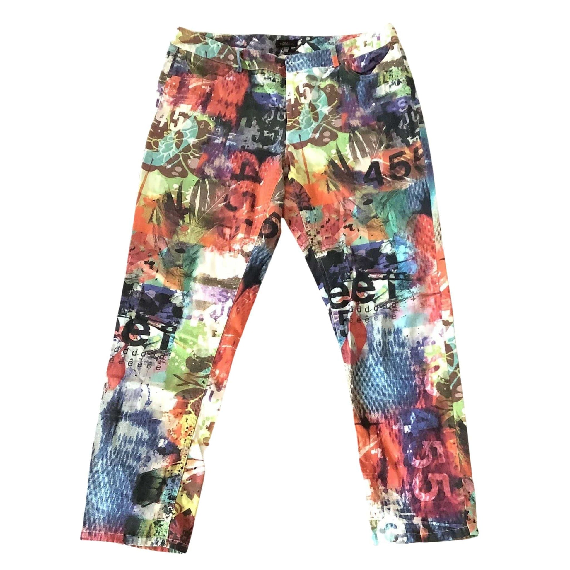 Woman Brand Graffiti Jeans