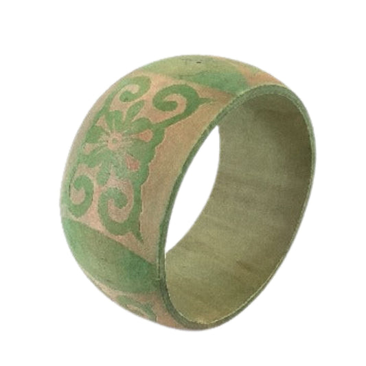 Wood Bangle Bracelet