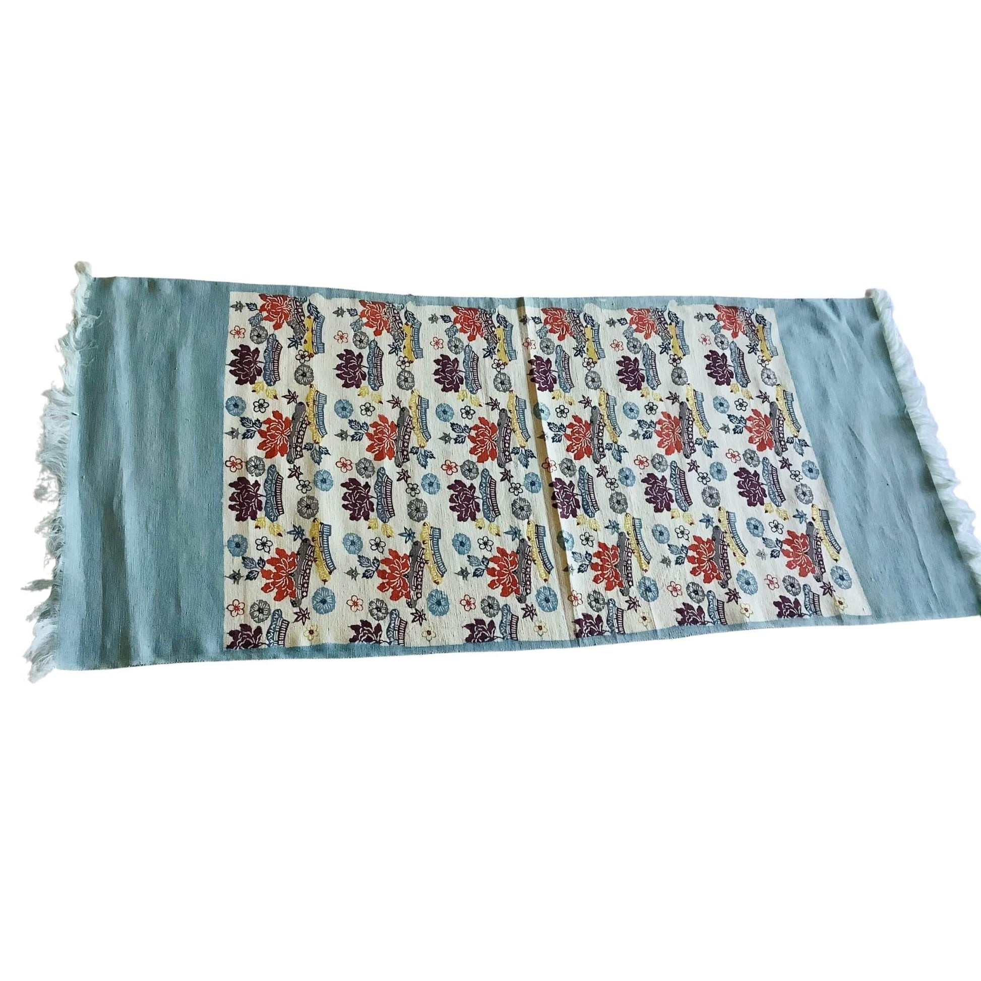 Woodblock Silk Panel