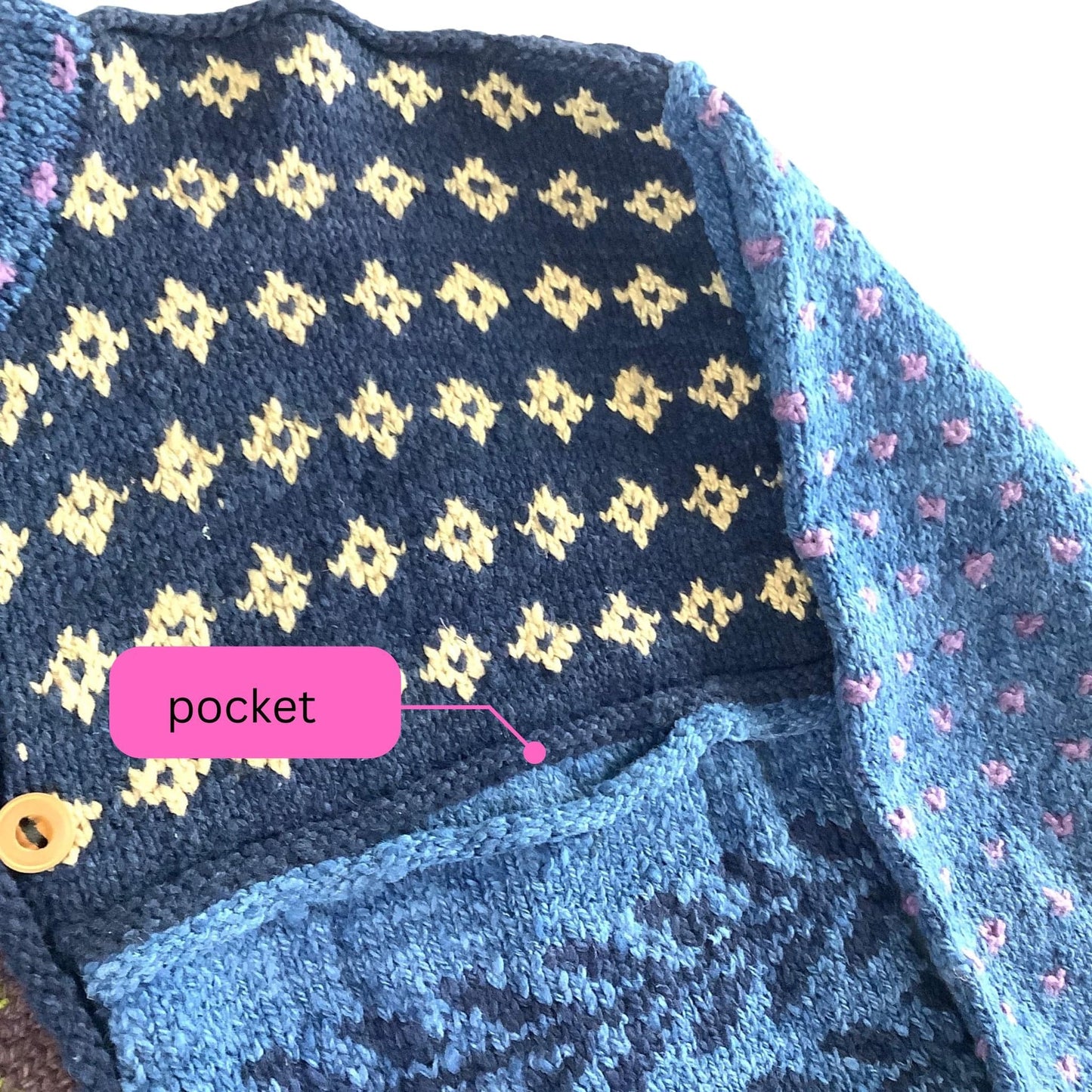 Wool Cardigan Sweater