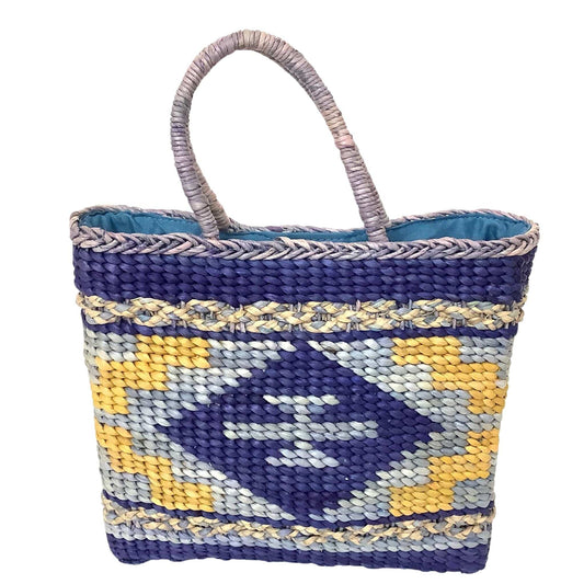 Woven Corn Husk Tote