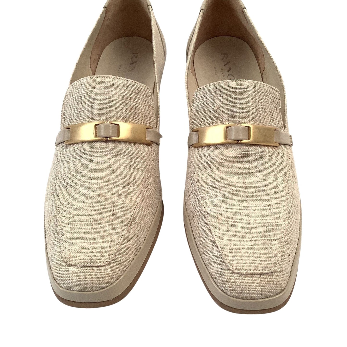 Y2K Fine Linen Loafers 7 / Beige / Y2K - Now
