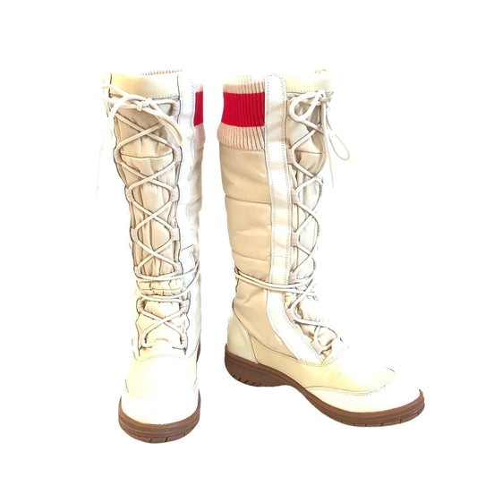 Y2K White Snow Boots