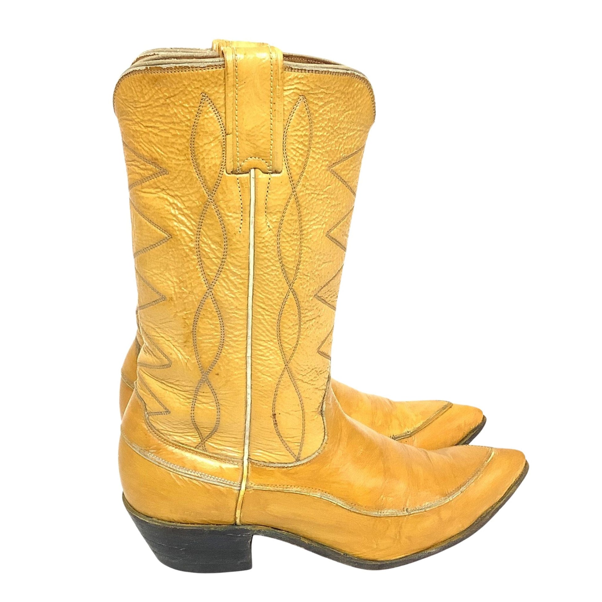 Yellow Cowboy Boots