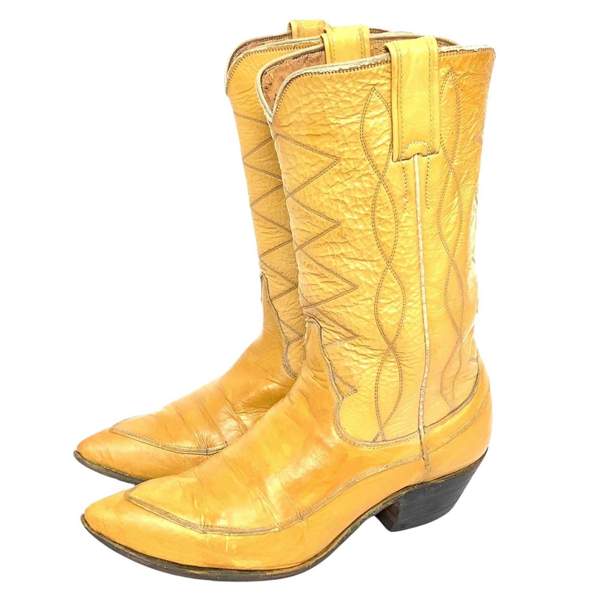 Yellow Cowboy Boots