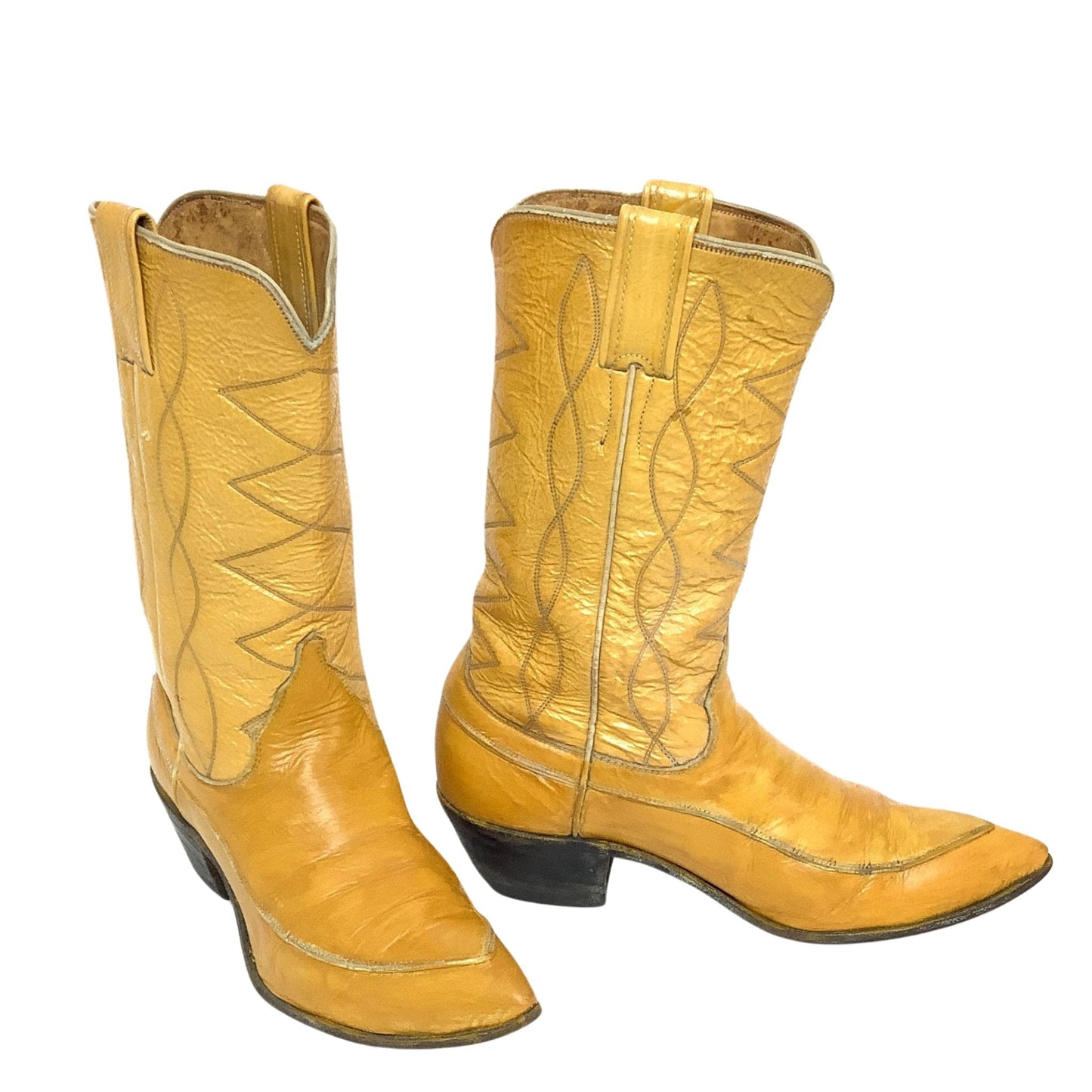 Yellow Cowboy Boots