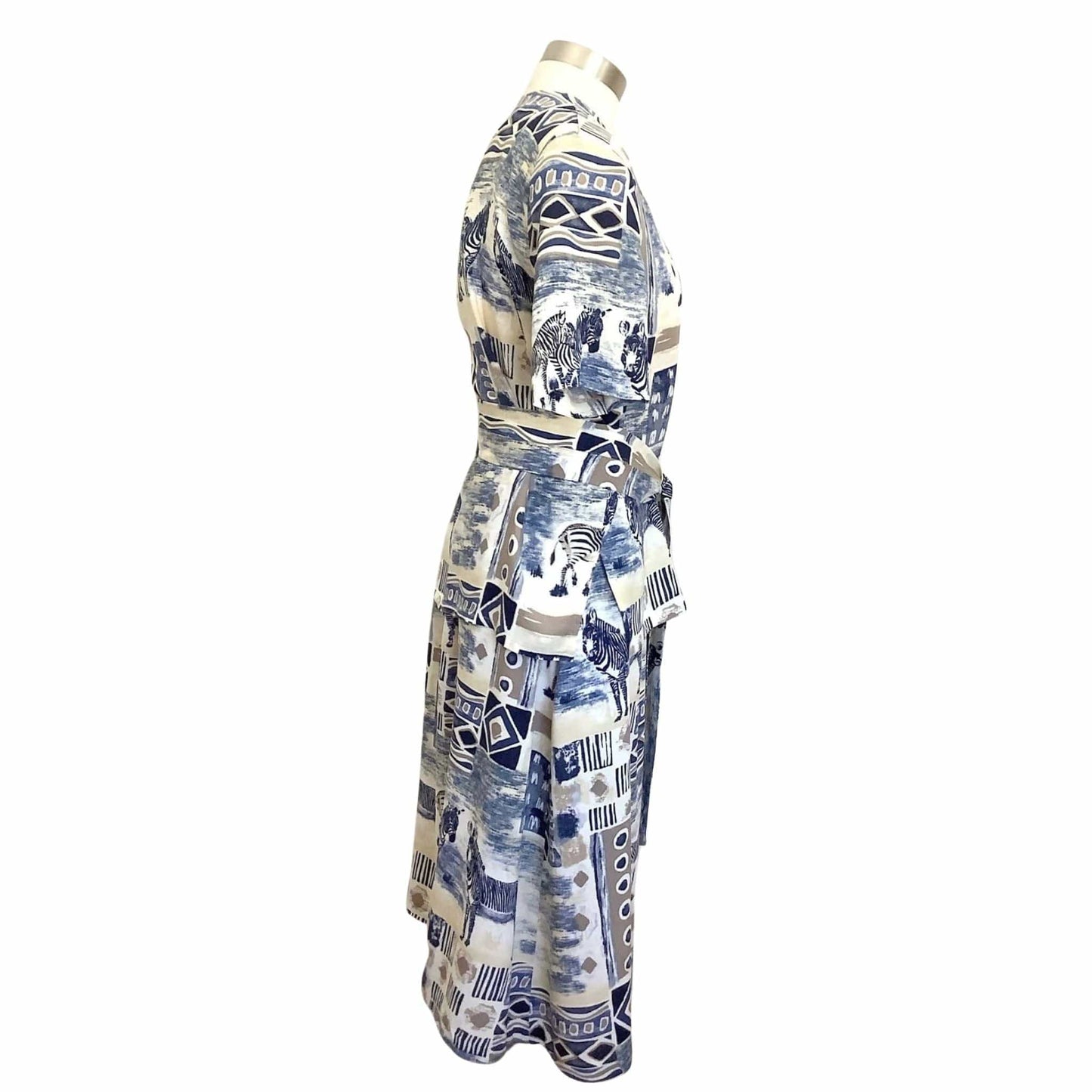 Zebra Themed Skirt Set