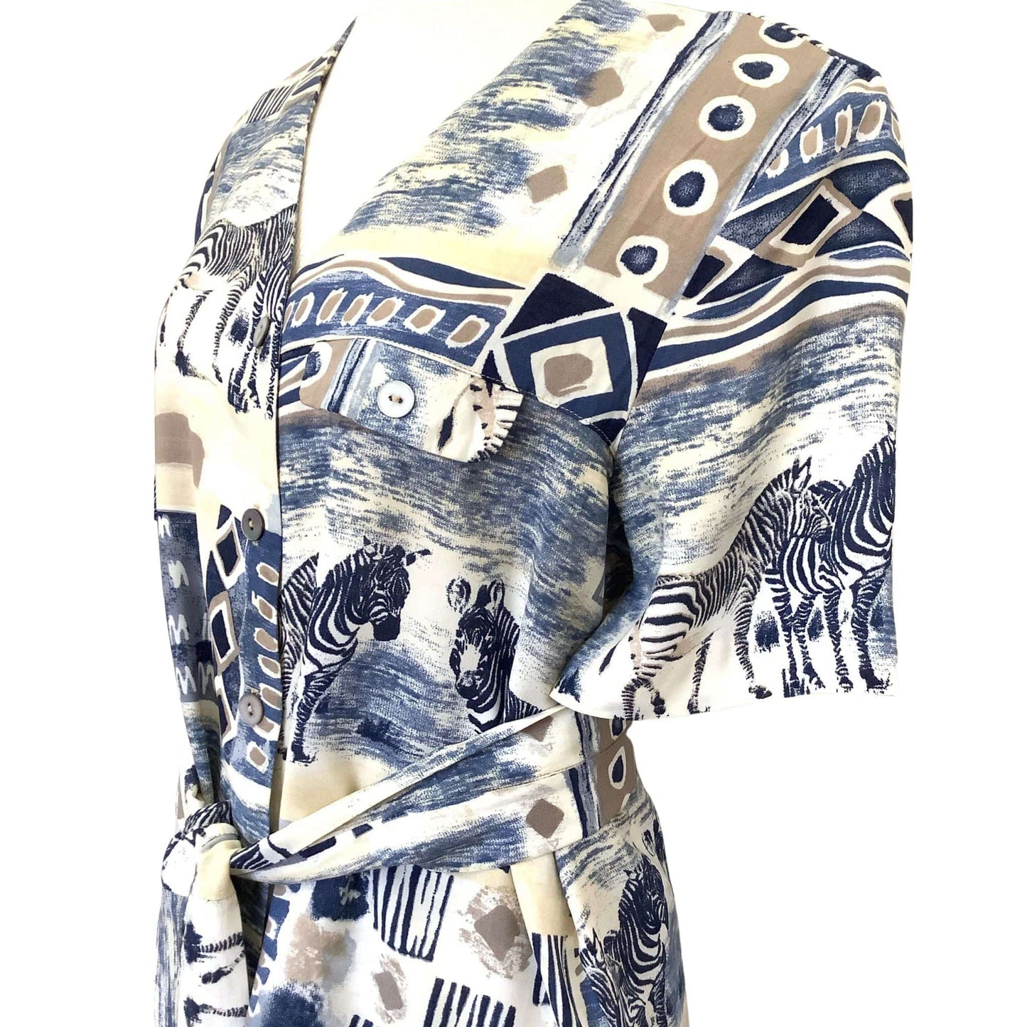 Zebra Themed Skirt Set