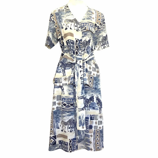 Zebra Themed Skirt Set