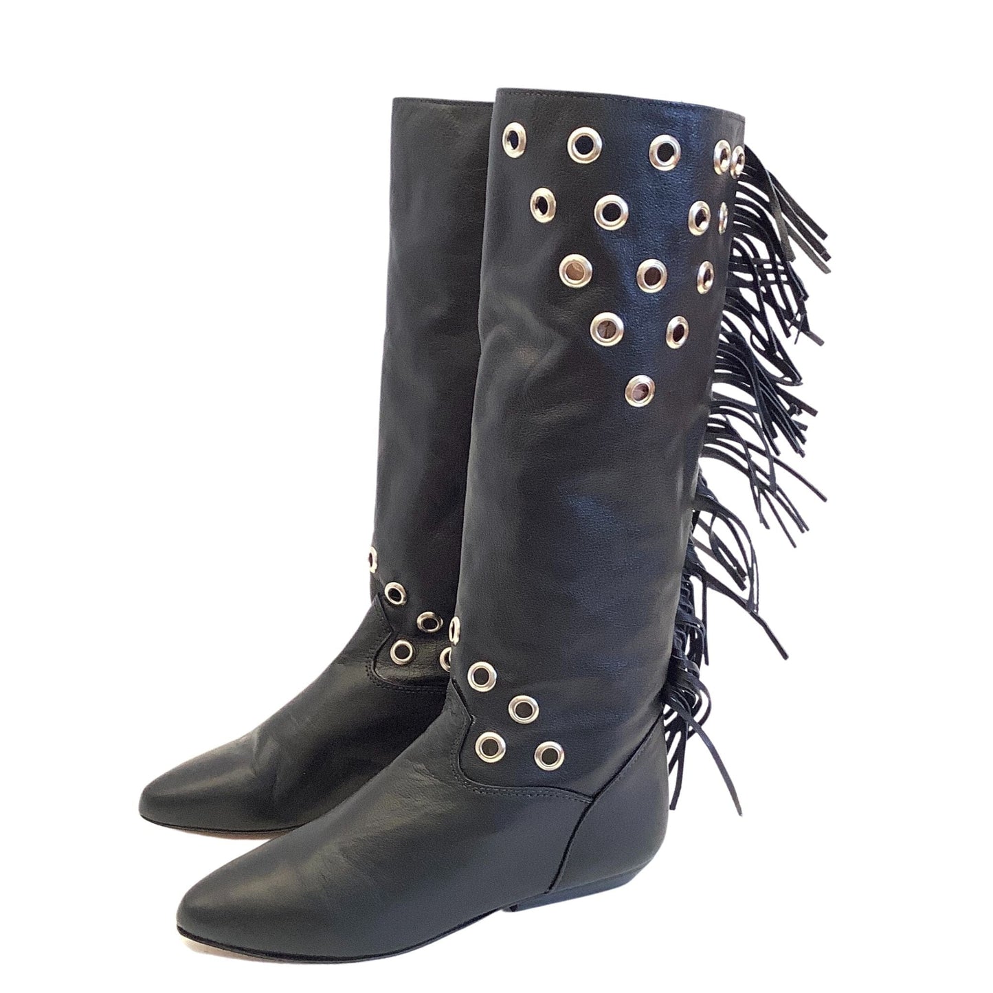 Zodiac Fringed Boots