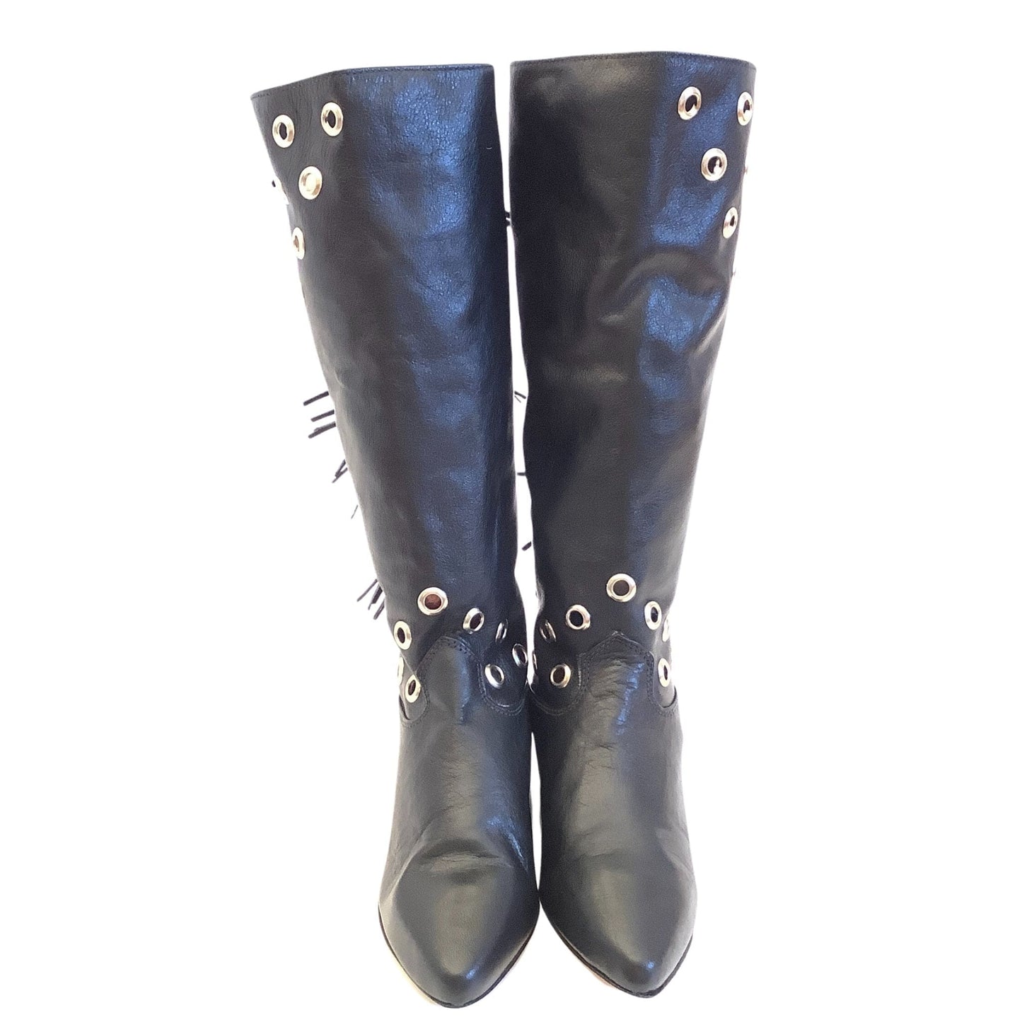 Zodiac Fringed Boots