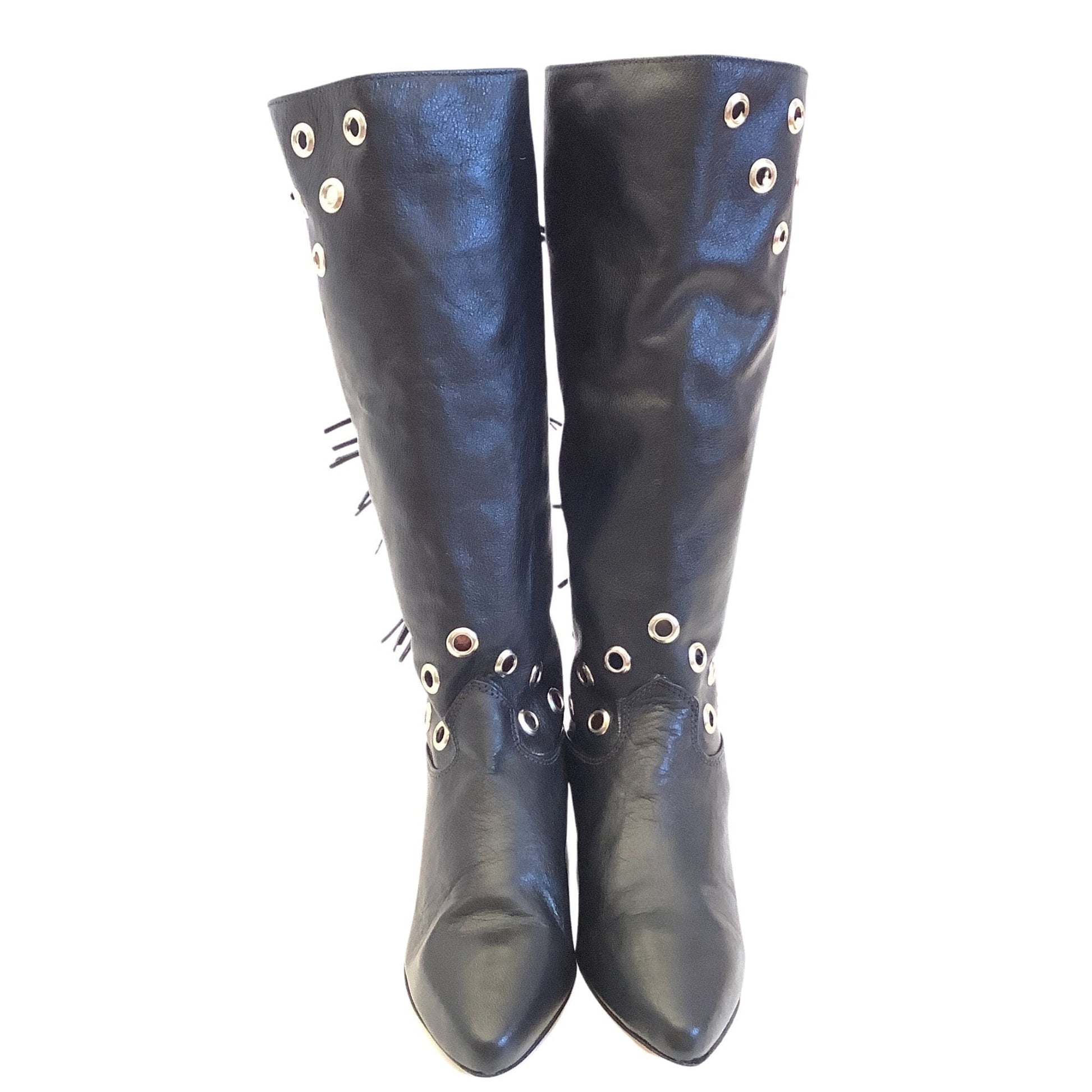 Zodiac Fringed Boots