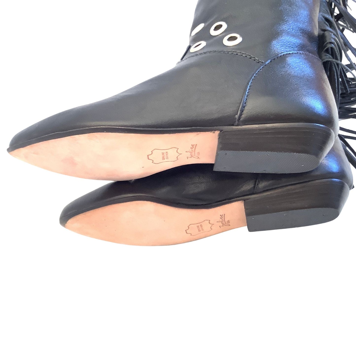 Zodiac Fringed Boots