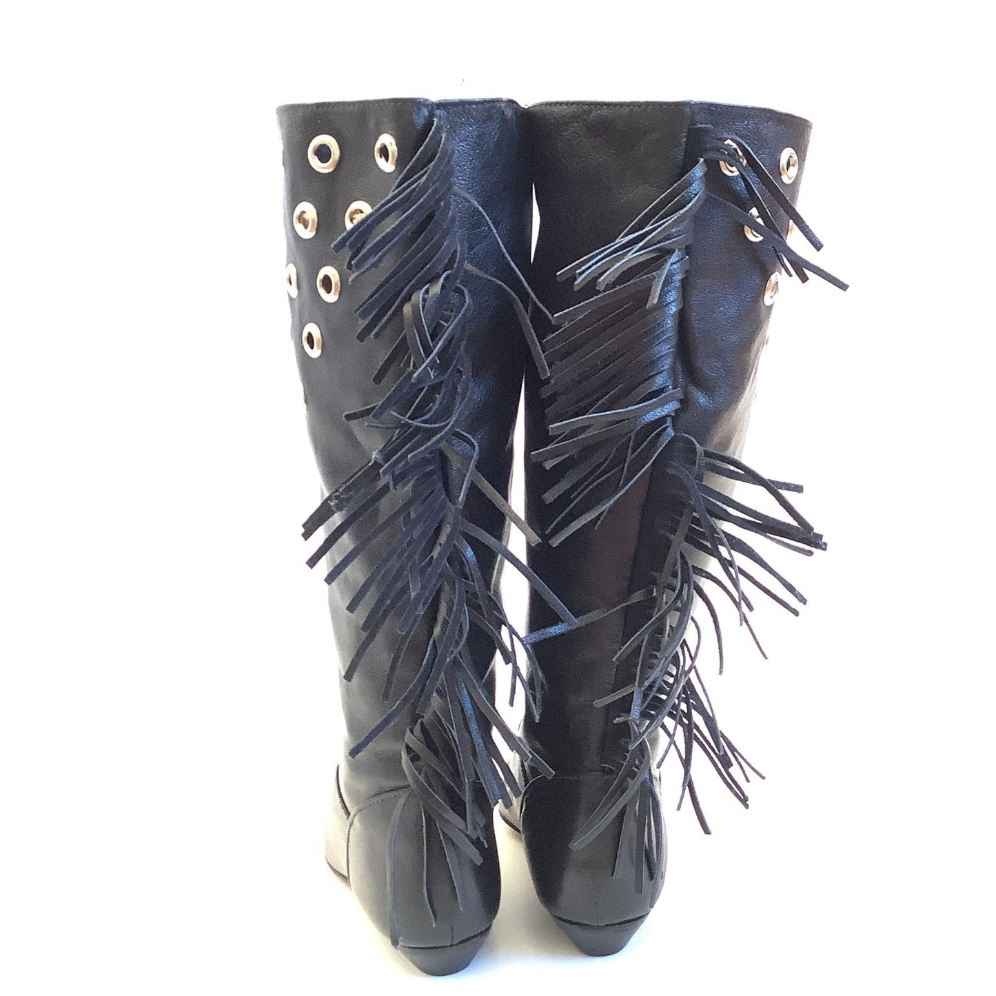 Zodiac Fringed Boots