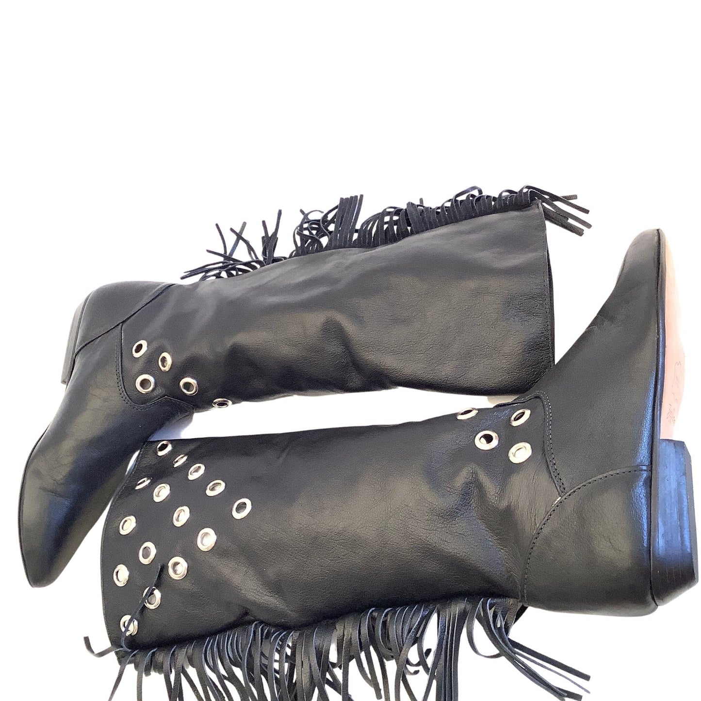 Zodiac Fringed Boots