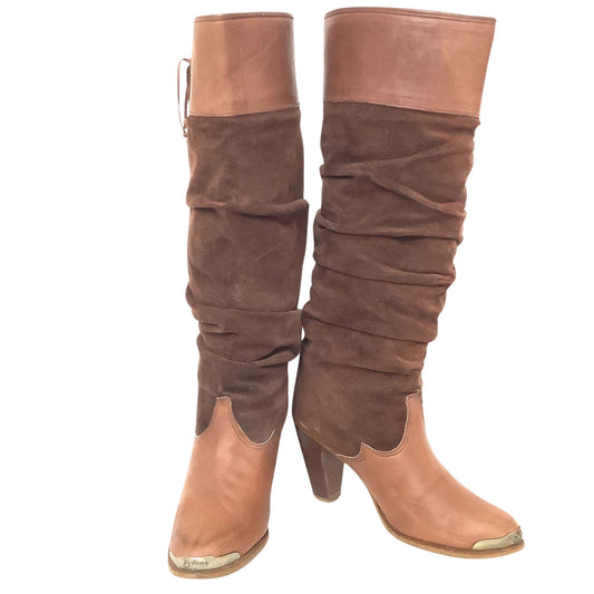 Zodiac Heeled Slouch Boots