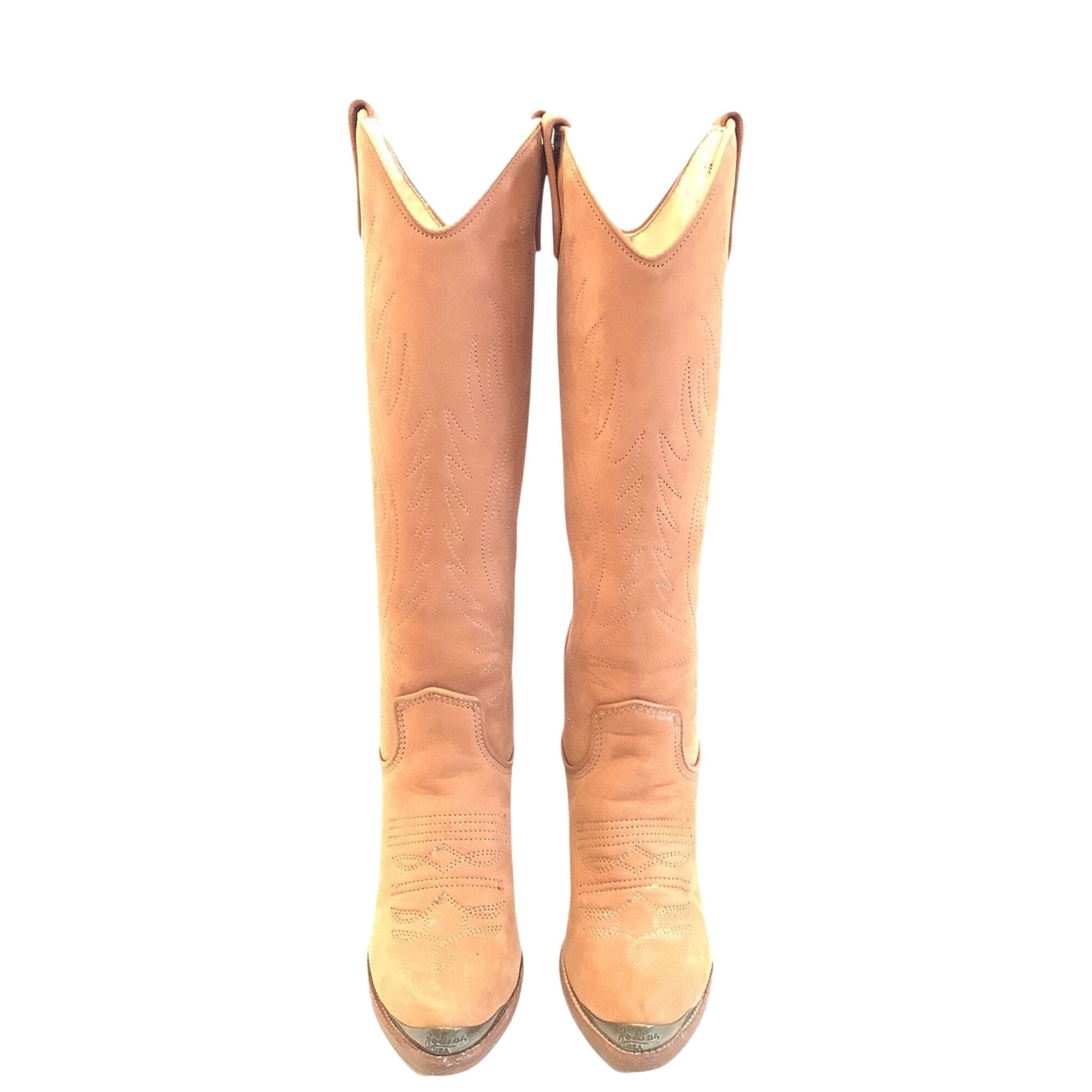 Zodiac Tan Cowboy Boots